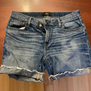 Able Karina Slouch Denim Shorts Size 28